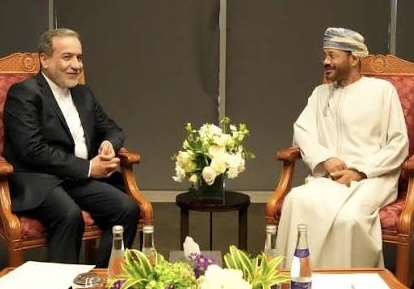 تصویر ارسالی از دیدار سید عباس عراقچی و سید بدر البوسعیدی در نیویورک